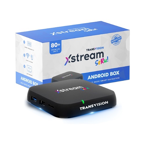 ANDROID TV BOX TRANSVISION XSTREAM SERU Tanaka